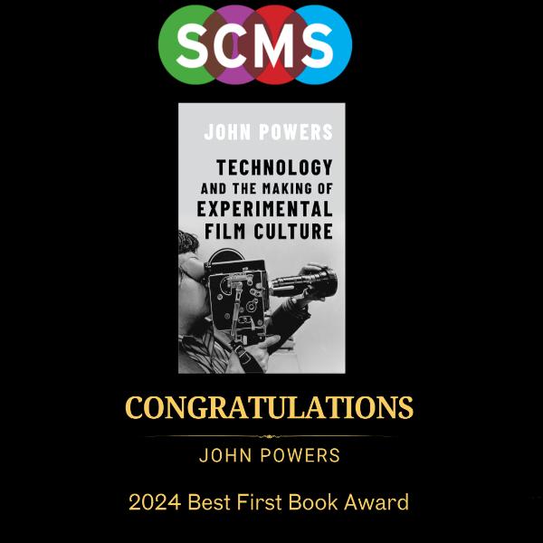 Powers wins SCMS Best First Book Award