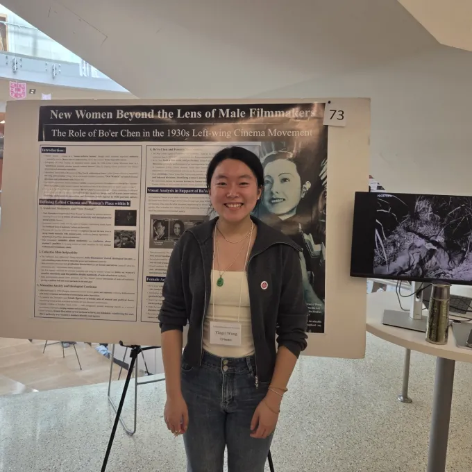 FMS Major Yingyi Wang Presents at Undergraduate Research Symposium